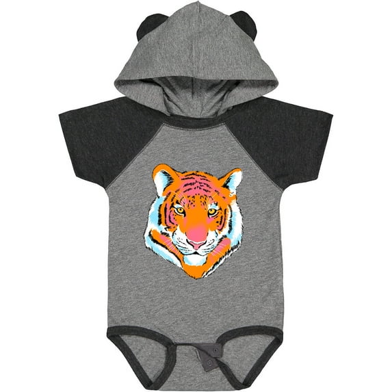 Inktastic Tiger Head Boys or Girls Baby Bodysuit