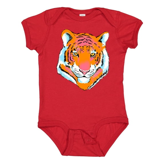 Inktastic Tiger Head Boys or Girls Baby Bodysuit