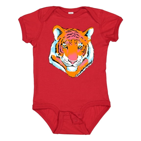 Inktastic Tiger Head Boys or Girls Baby Bodysuit