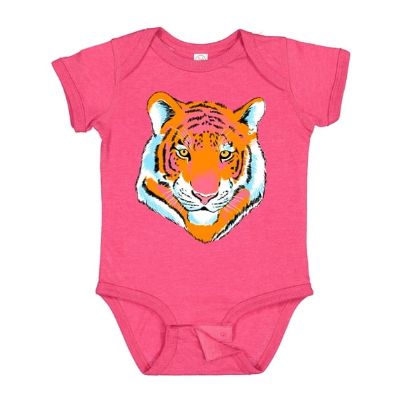 Inktastic Tiger Head Boys or Girls Baby Bodysuit
