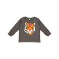 thumbnail image 1 of Inktastic Tiger Head Boys or Girls Long Sleeve Toddler T-Shirt, 1 of 5
