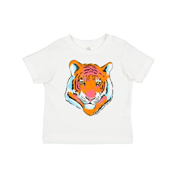 Inktastic Tiger Head Boys or Girls Toddler T-Shirt