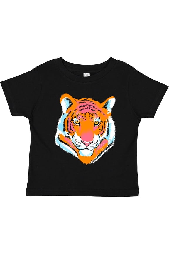 Tiger Head Boys or Girls Toddler T-Shirt