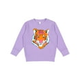 thumbnail image 1 of Inktastic Tiger Head Toddler Sweatshirt, 1 of 4