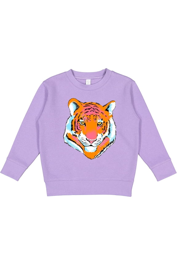Tiger Head Toddler Sweatshirt