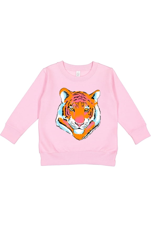 Tiger Head Toddler Sweatshirt