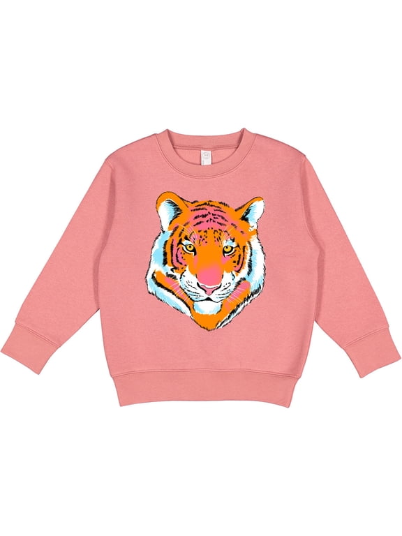 Tiger Head Toddler Sweatshirt