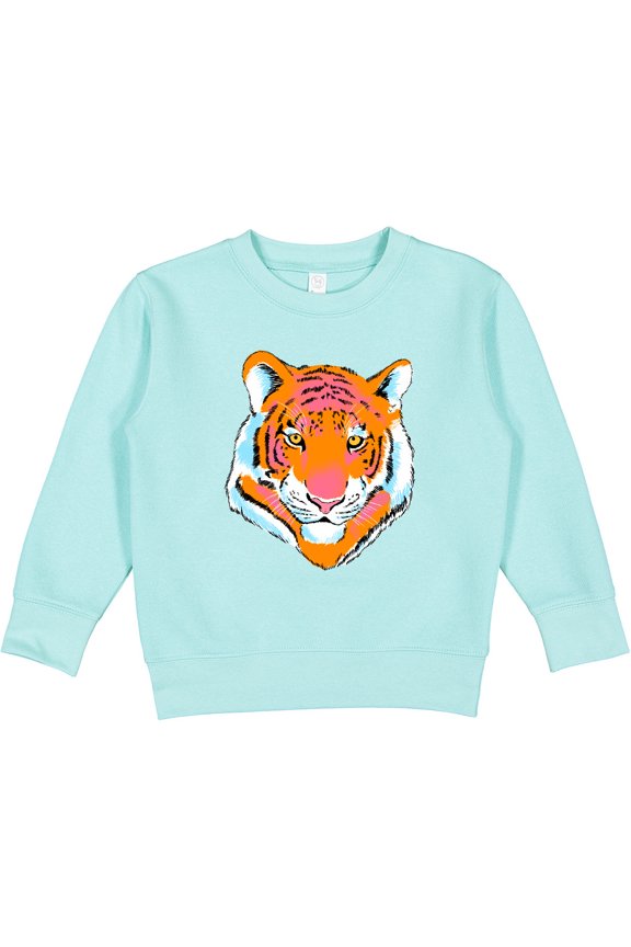 Tiger Head Toddler Sweatshirt