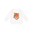 thumbnail image 1 of Inktastic Tiger Head Toddler Sweatshirt, 1 of 4