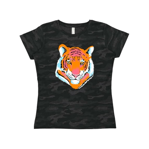 Inktastic Tiger Head Women's T-Shirt