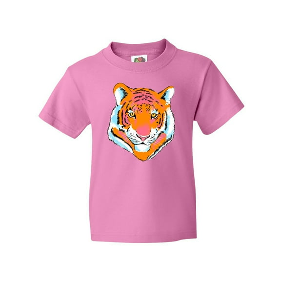 Inktastic Tiger Head Youth T-Shirt