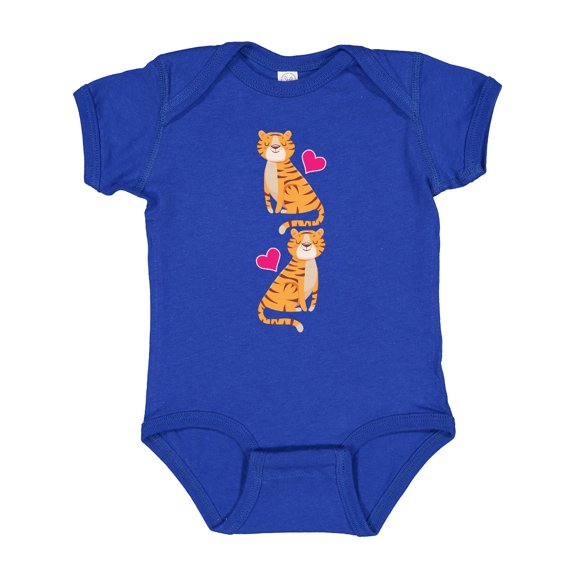 Inktastic Tiger Jungle Animal Girls Baby Bodysuit