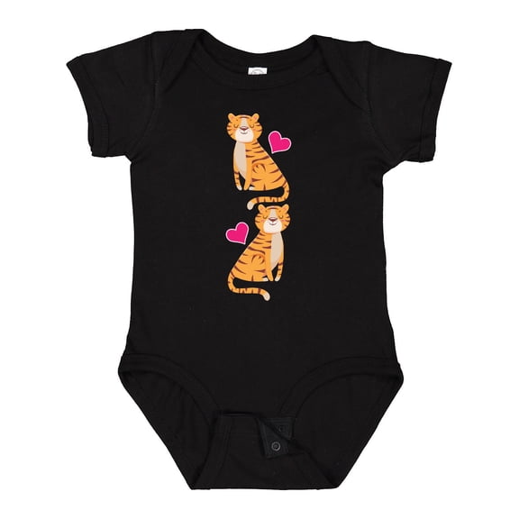 Inktastic Tiger Jungle Animal Girls Baby Bodysuit