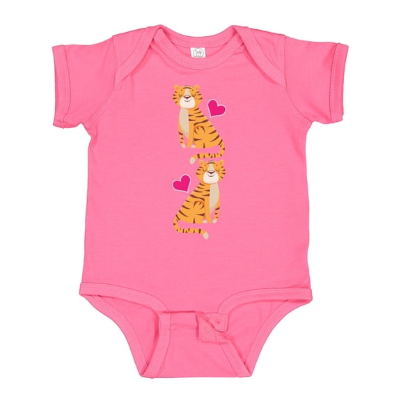Inktastic Tiger Jungle Animal Girls Baby Bodysuit