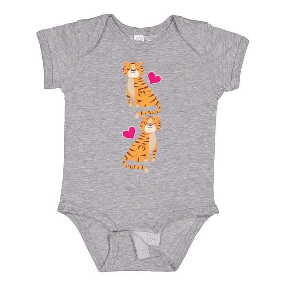 Inktastic Tiger Jungle Animal Girls Baby Bodysuit