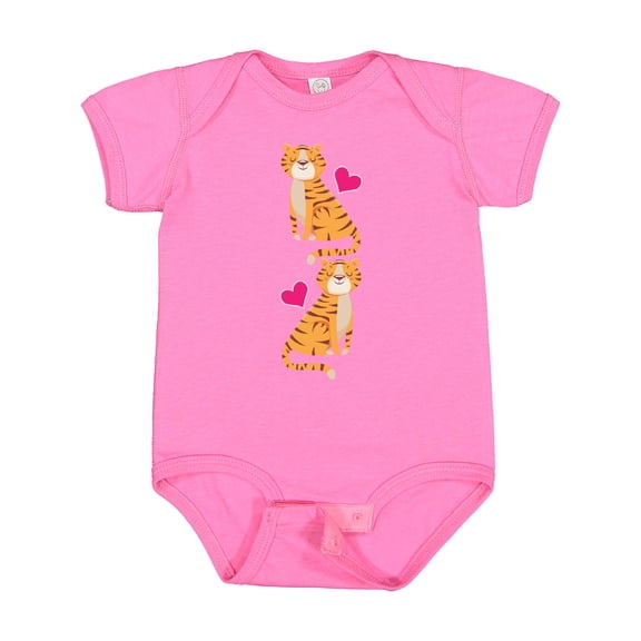 Inktastic Tiger Jungle Animal Girls Baby Bodysuit