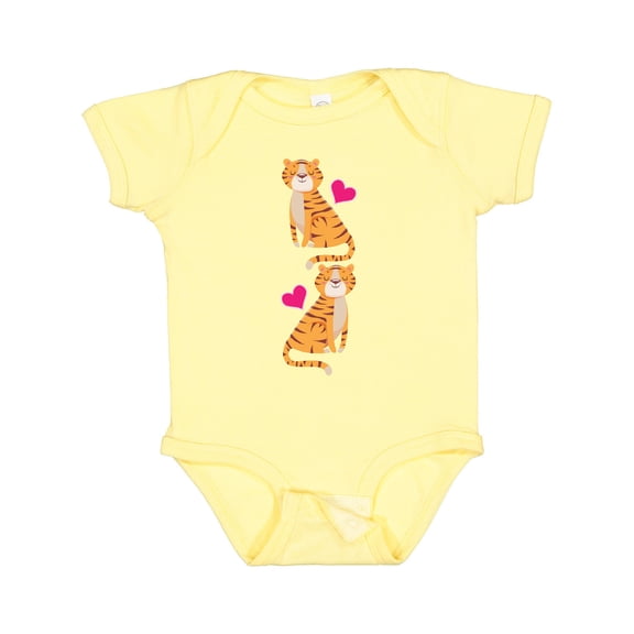 Inktastic Tiger Jungle Animal Girls Baby Bodysuit