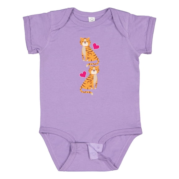 Inktastic Tiger Jungle Animal Girls Baby Bodysuit