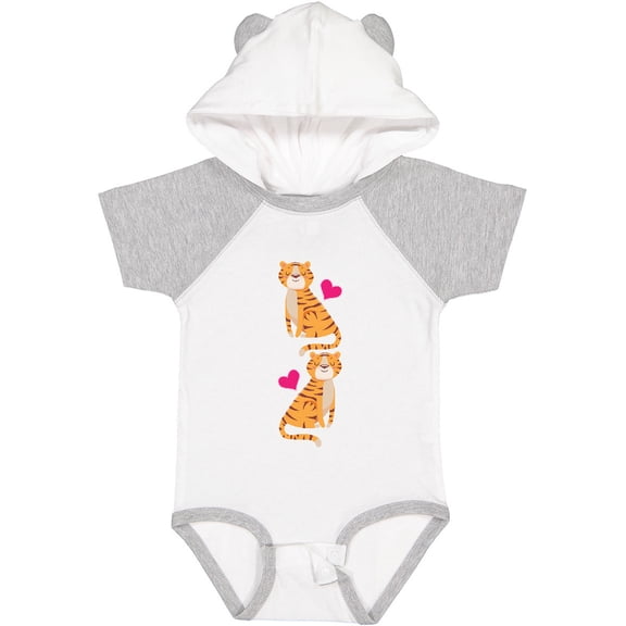 Inktastic Tiger Jungle Animal Girls Baby Bodysuit