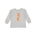 thumbnail image 1 of Inktastic Tiger Jungle Animal Girls Long Sleeve Toddler T-Shirt, 1 of 5