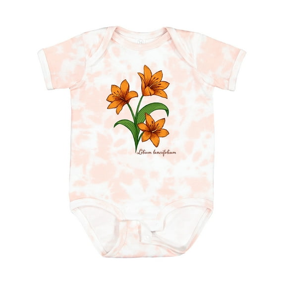 Inktastic Tiger Lilies Boys or Girls Baby Bodysuit