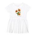 thumbnail image 1 of Inktastic Tiger Lilies Girls Baby Dress, 1 of 5
