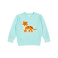 thumbnail image 1 of Inktastic Tiger Toddler Sweatshirt, 1 of 4