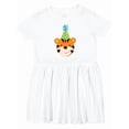 thumbnail image 1 of Inktastic Tiger Zoo Birthday Girls Toddler Dress, 1 of 5