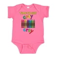 thumbnail image 1 of Inktastic Time to Get Cray Cray Crayons Humor Boys or Girls Baby Bodysuit, 1 of 5