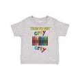 thumbnail image 1 of Inktastic Time to Get Cray Cray Crayons Humor Boys or Girls Toddler T-Shirt, 1 of 5