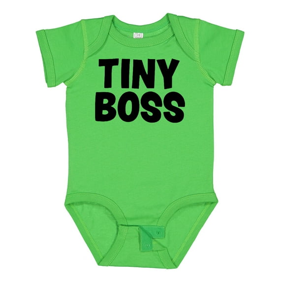 Inktastic Tiny Boss Boys or Girls Baby Bodysuit