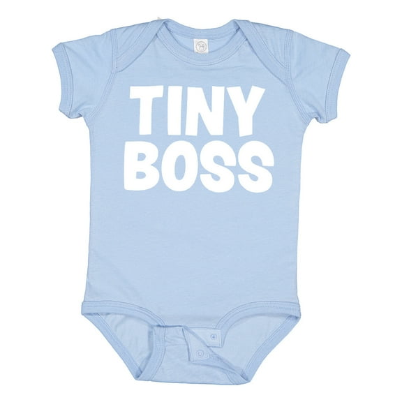 Inktastic Tiny Boss Boys or Girls Baby Bodysuit