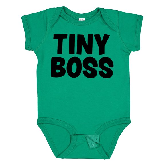 Inktastic Tiny Boss Boys or Girls Baby Bodysuit