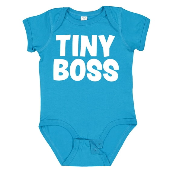 Inktastic Tiny Boss Boys or Girls Baby Bodysuit