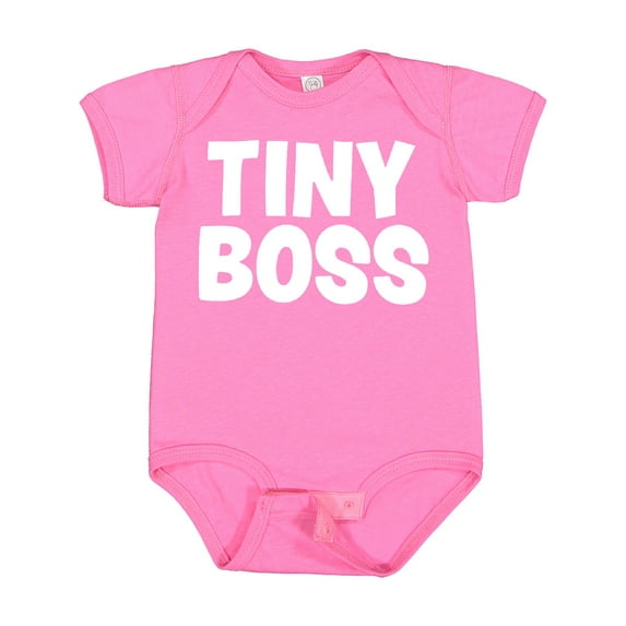 Inktastic Tiny Boss Boys or Girls Baby Bodysuit
