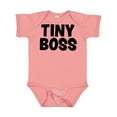 thumbnail image 1 of Inktastic Tiny Boss Boys or Girls Baby Bodysuit, 1 of 5