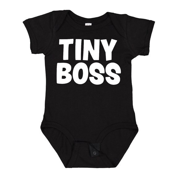 Inktastic Tiny Boss Boys or Girls Baby Bodysuit