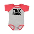 thumbnail image 1 of Inktastic Tiny Boss Boys or Girls Baby Bodysuit, 1 of 5