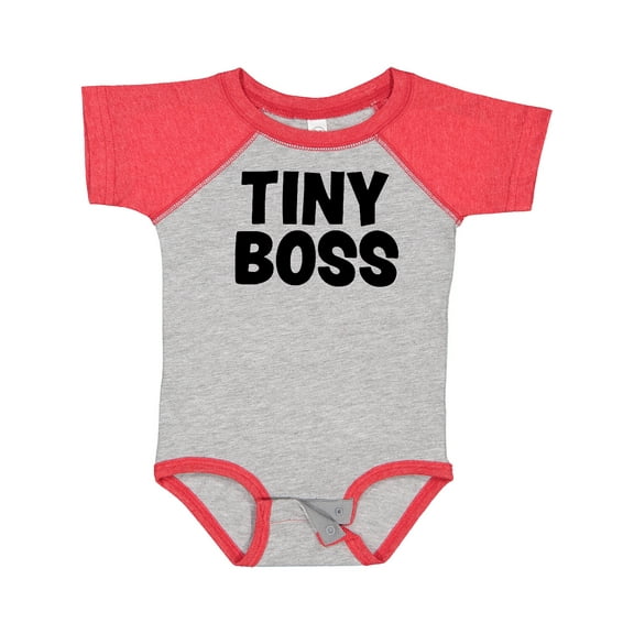 Inktastic Tiny Boss Boys or Girls Baby Bodysuit