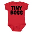 thumbnail image 1 of Inktastic Tiny Boss Boys or Girls Baby Bodysuit, 1 of 5