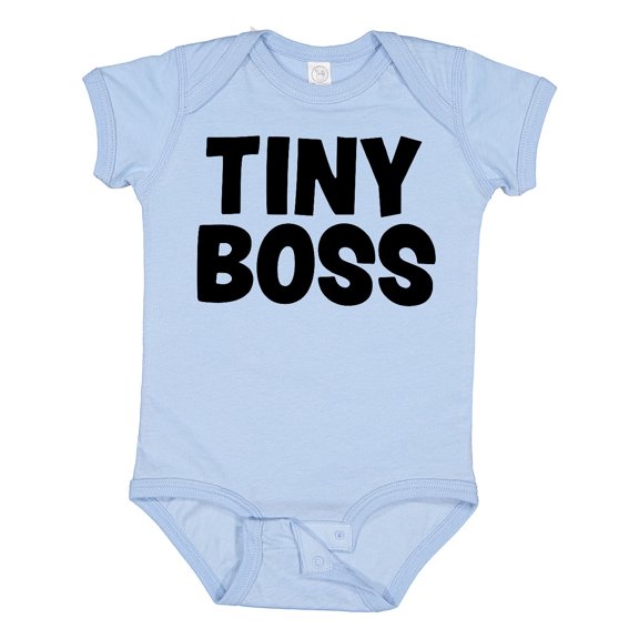 Inktastic Tiny Boss Boys or Girls Baby Bodysuit