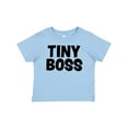 thumbnail image 1 of Inktastic Tiny Boss Boys or Girls Baby T-Shirt, 1 of 5