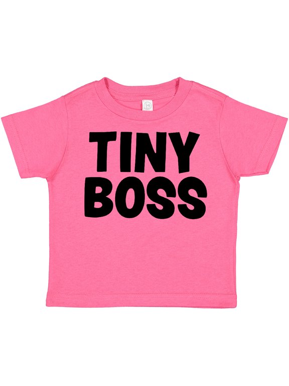Tiny Boss Boys or Girls Toddler T-Shirt