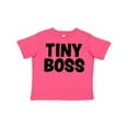 thumbnail image 1 of Inktastic Tiny Boss Boys or Girls Toddler T-Shirt, 1 of 5