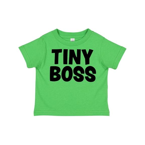 Inktastic Tiny Boss Boys or Girls Toddler T-Shirt