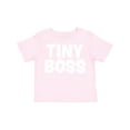 thumbnail image 1 of Inktastic Tiny Boss Boys or Girls Toddler T-Shirt, 1 of 5