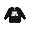 thumbnail image 1 of Inktastic Tiny Boss Toddler Sweatshirt, 1 of 4
