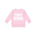 thumbnail image 1 of Inktastic Tiny Boss Toddler Sweatshirt, 1 of 4