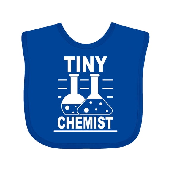 Inktastic Tiny Chemist Kids Future Chemistry Science Boys or Girls Baby Bib
