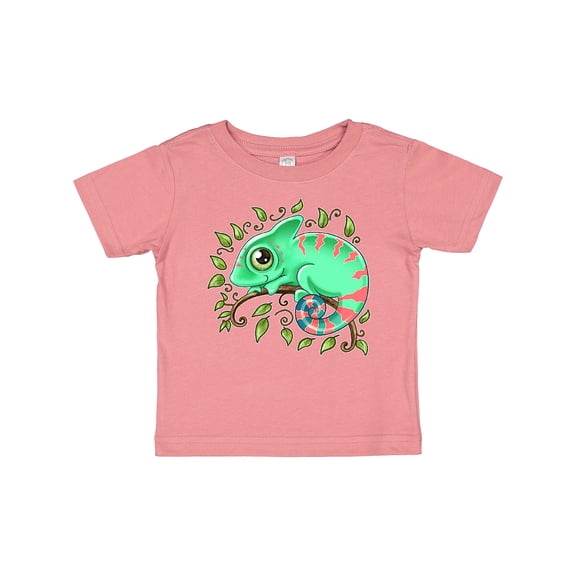Inktastic Tiny, Cute Chameleon Boys or Girls Baby T-Shirt